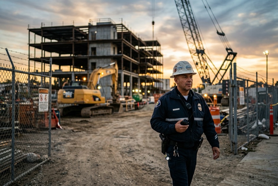 Construction Site Security in Orange County, CA